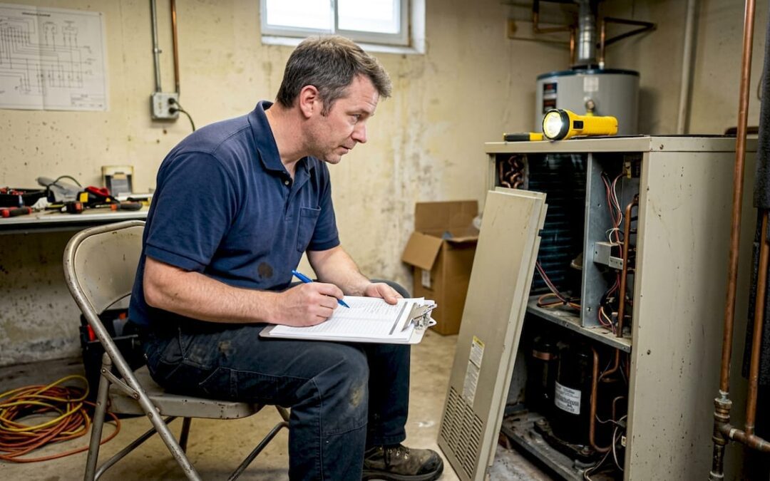 Complete heat pump component checklist for technicians