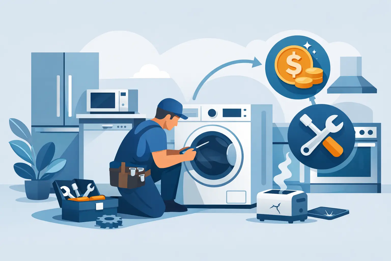 Is Appliance Repair Worth It? Usually, Yes