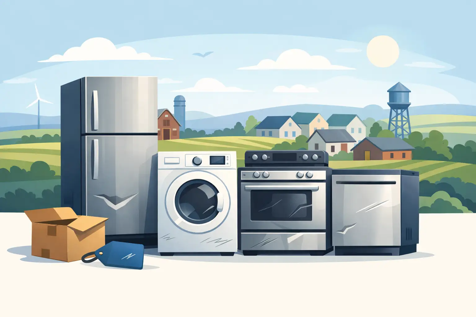 Buying Scratch and Dent Appliances in Winkler
