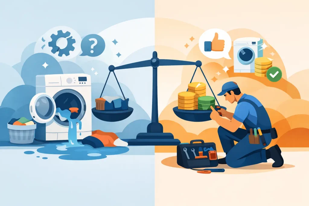 Washer Repair Service: Is Repair Worth It?