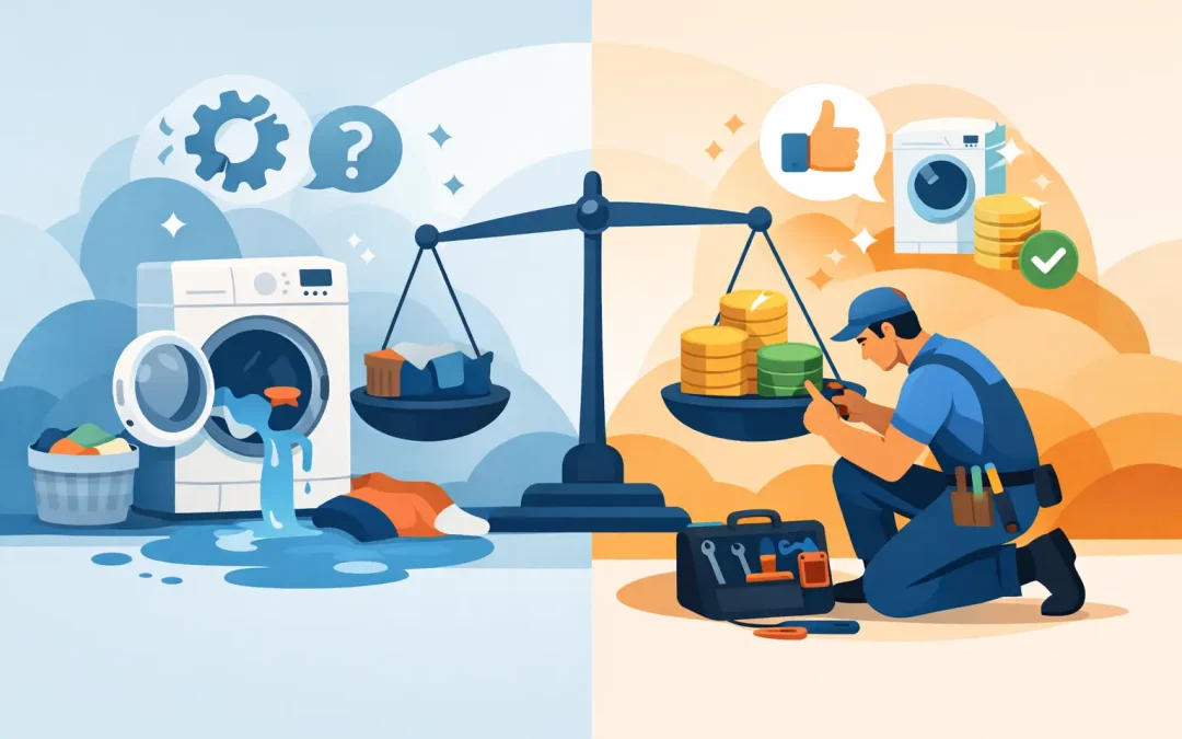 Washer Repair Service: Is Repair Worth It?