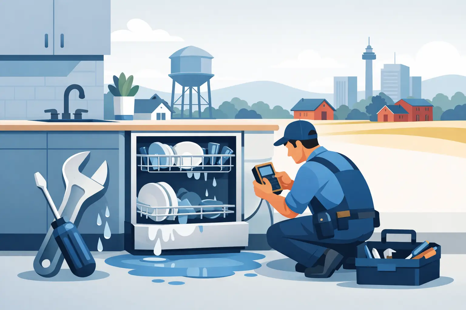 When to Book Dishwasher Repair in Morden MB