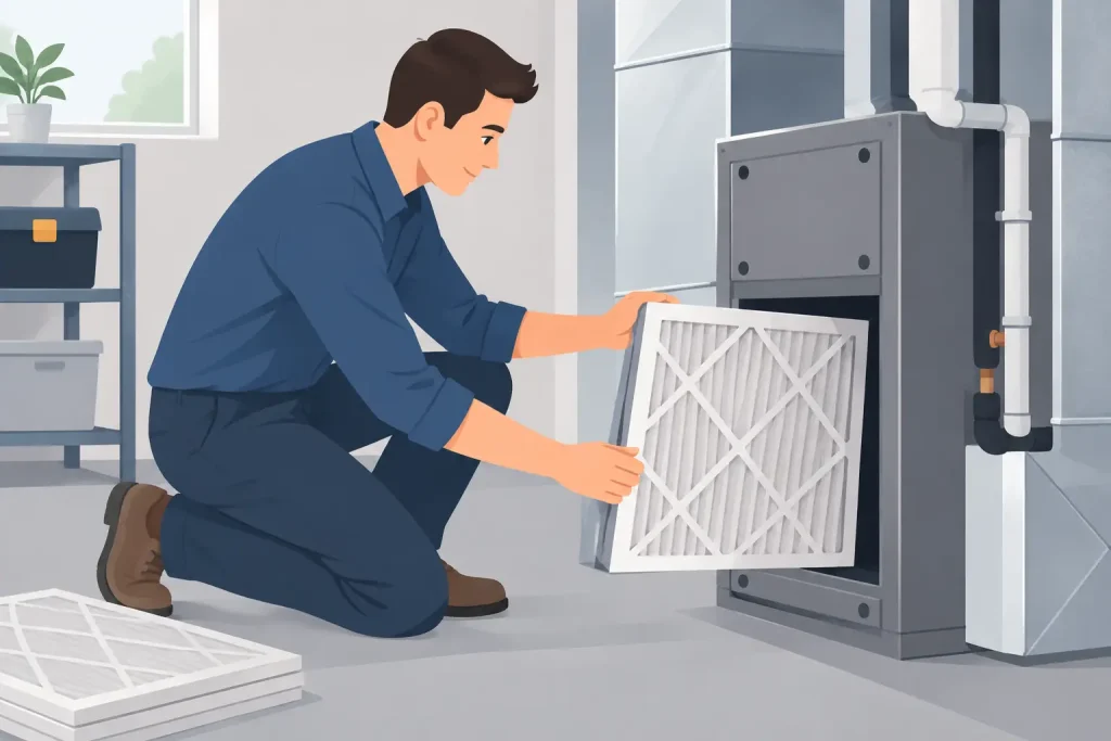 How to Change Furnace Filter Without Guesswork
