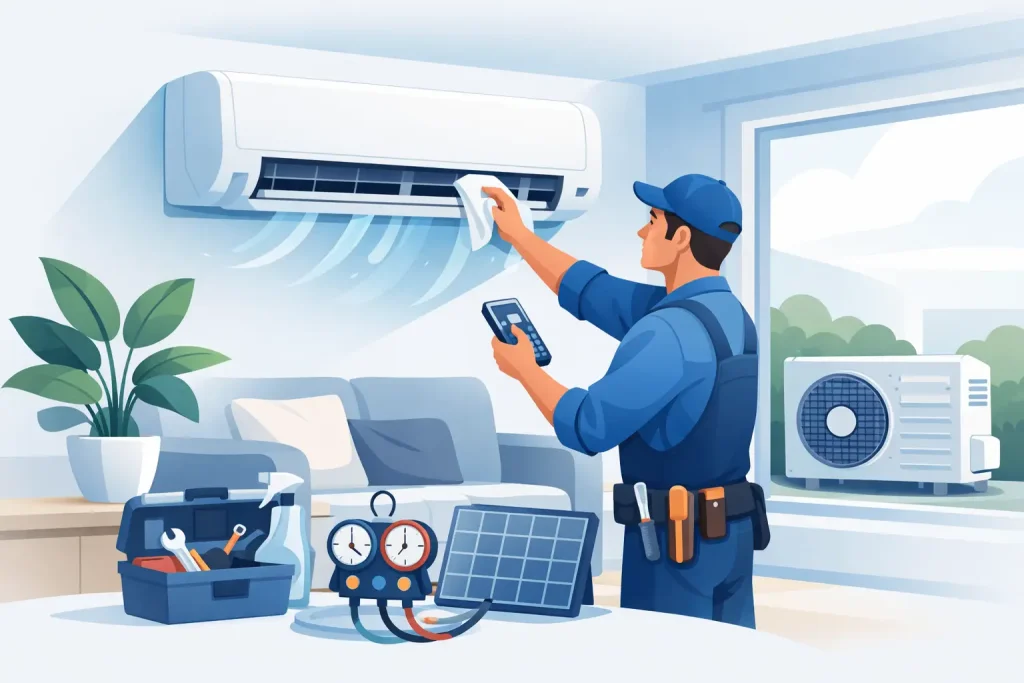 How to Maintain a Ductless Air Conditioner